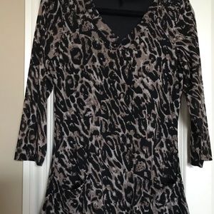 Animal Print Tunic